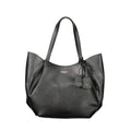 GUESS Jeans Amorette Black Shoulder Tote Bag with Removable Pouch