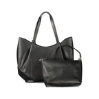 GUESS Jeans Amorette Black Shoulder Tote Bag with Removable Pouch
