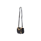 Love Moschino Long Chain Shoulder Bag Black