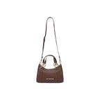 Love Moschino Pebbled Mini Handbag Brown