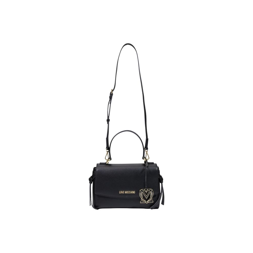 Love Moschino Top Handle Shoulder Bag Black