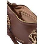 Love Moschino Pebbled Mini Handbag Brown
