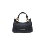 Love Moschino Pebbled Mini Handbag Black