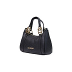 Love Moschino Pebbled Mini Handbag Black