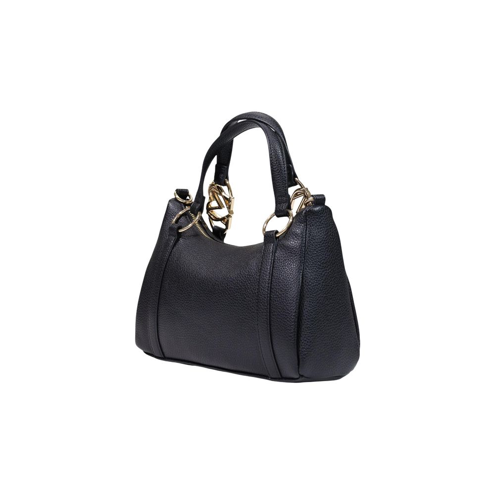 Love Moschino Pebbled Mini Handbag Black