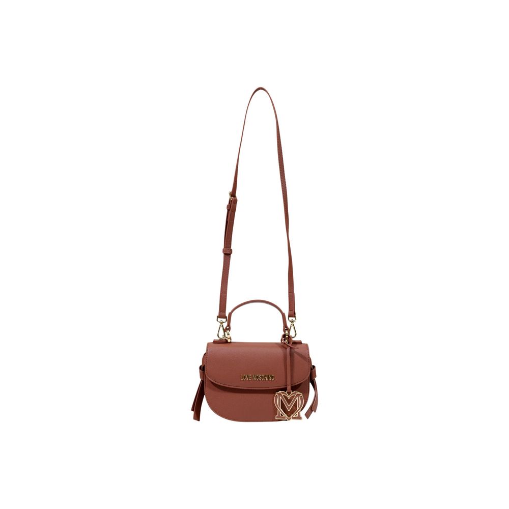 Love Moschino Top Handle Mini Bag Brown