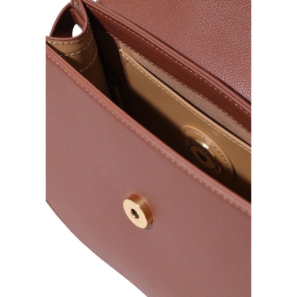 Love Moschino Top Handle Mini Bag Brown