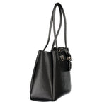 GUESS Jeans Noelle II Black Tote Bag with Laptop Compartment