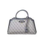Guess Jeans Lindsey Blue Satchel Bag