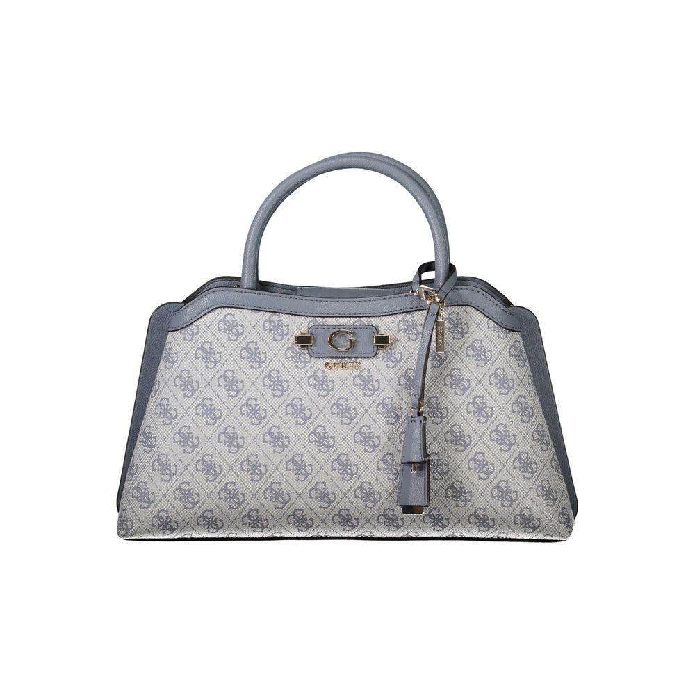 Guess Jeans Lindsey Blue Satchel Bag