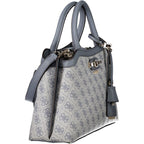 Guess Jeans Lindsey Blue Satchel Bag