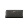 Guess Jeans Amorette Black Zip Around Wallet