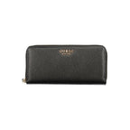 Guess Jeans Amorette Black Zip Around Wallet