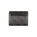 Guess Jeans Black Leather Card Holder