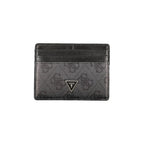 Guess Jeans Black Leather Card Holder