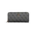Guess Jeans Coleen Black Zip Around Wallet