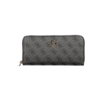 Guess Jeans Coleen Black Zip Around Wallet