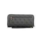 Guess Jeans Coleen Black Zip Around Wallet