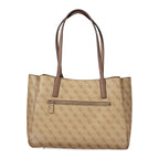 Guess Jeans Noelle II Beige Tote Bag