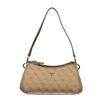 Guess Jeans Noelle II Beige Crossbody Bag