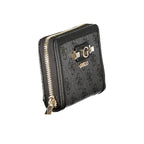 Guess Jeans Lindsey Black Zip Around Wallet