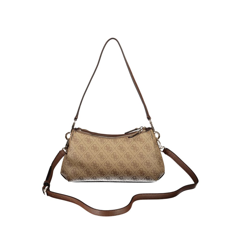 Guess Jeans Noelle II Beige Crossbody Bag