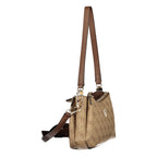 Guess Jeans Noelle II Beige Crossbody Bag