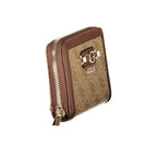 Guess Jeans Lindsey Beige Zip Around Wallet