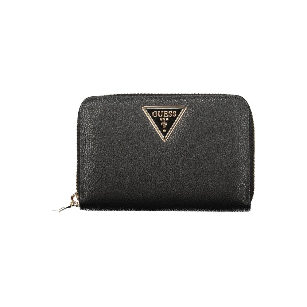 Guess Laurel II Zip Around Wallet Black