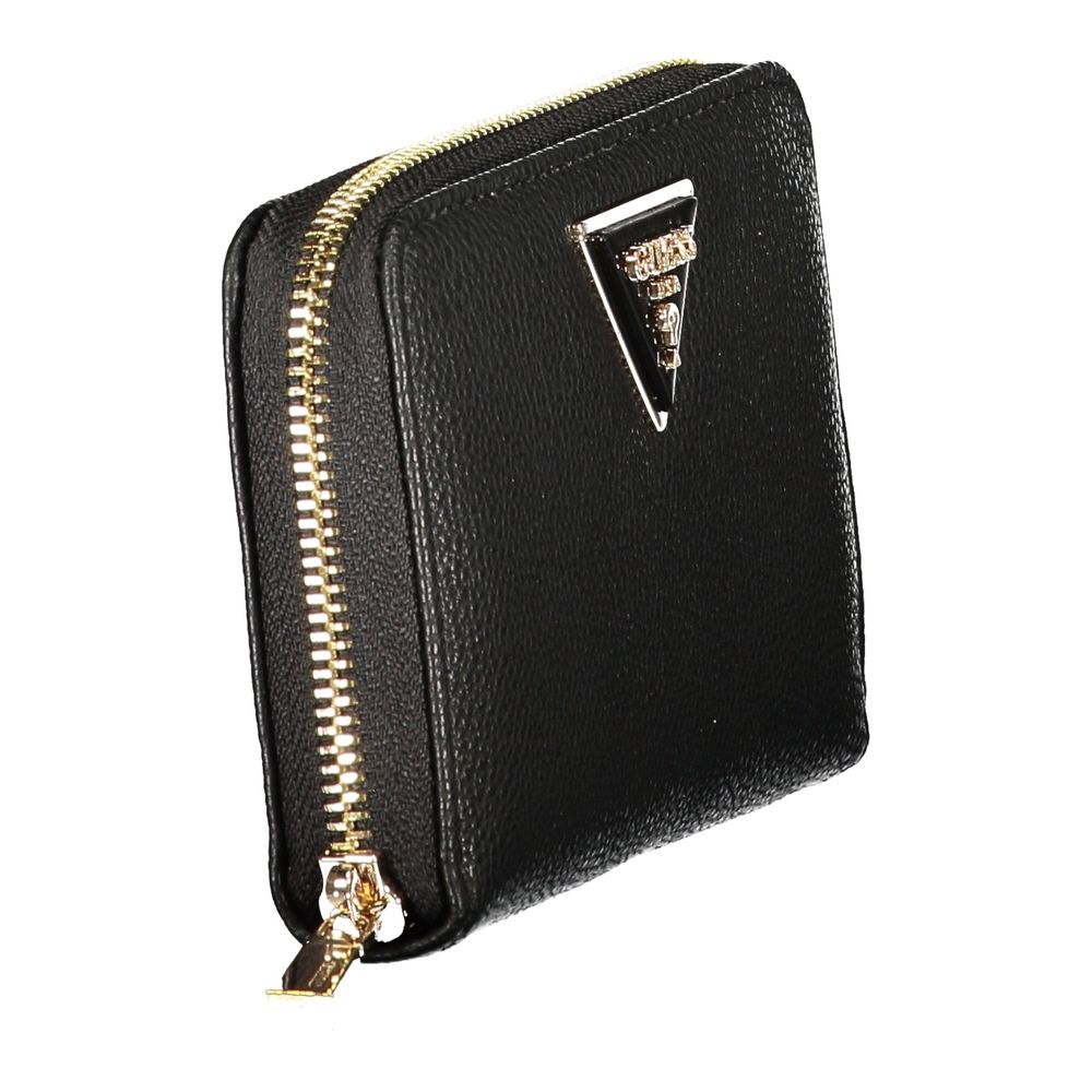 Guess Laurel II Zip Around Wallet Black