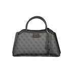 Guess Lindsey Satchel Bag Black