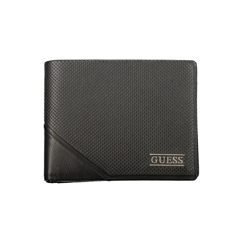 Guess Two-Compartment Wallet Black