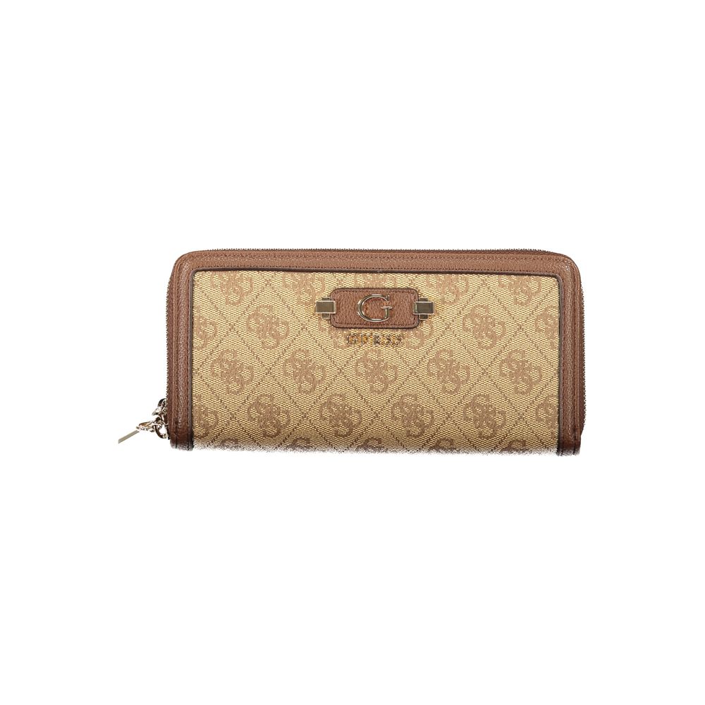 Guess Lindsey Zip Around Wallet Black