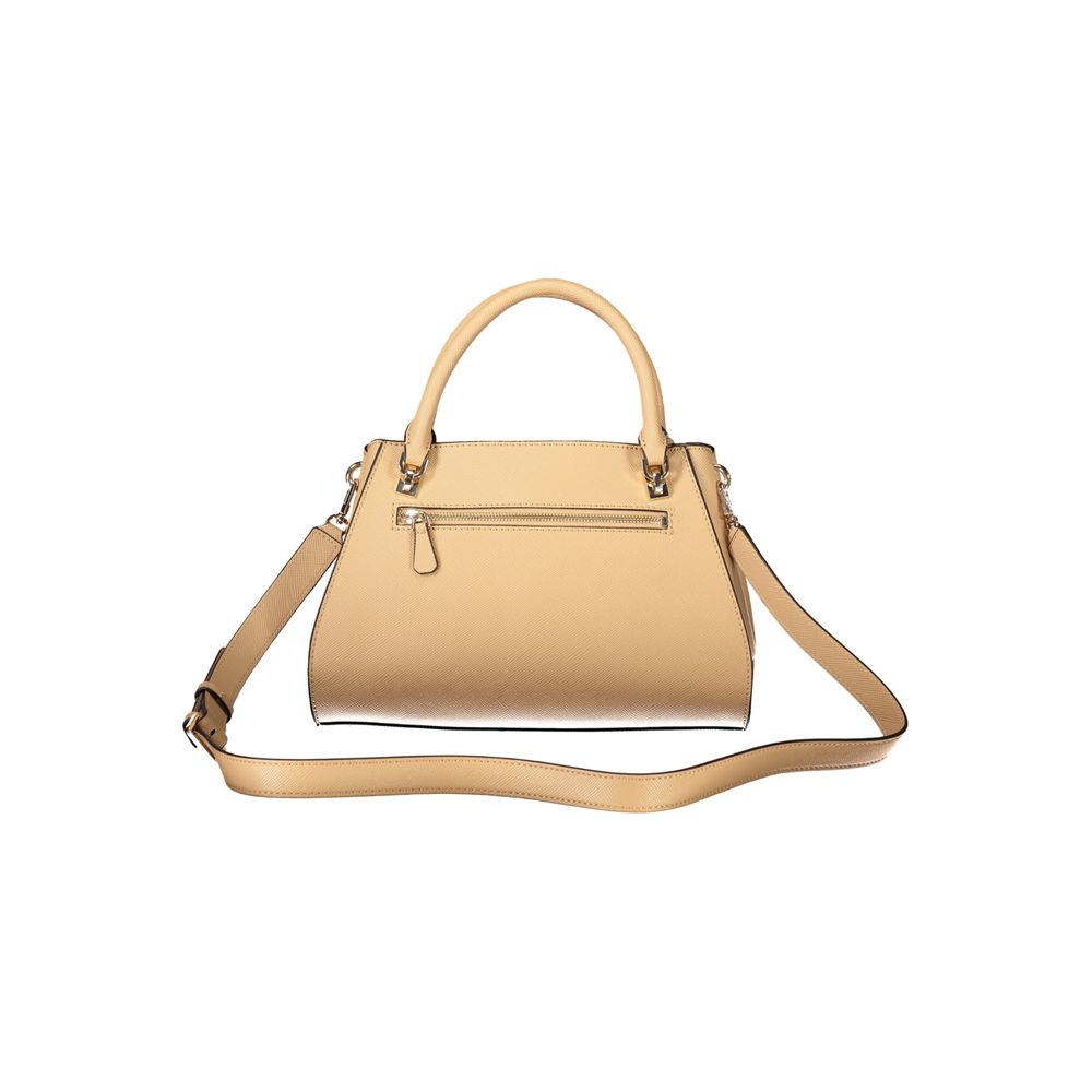 Guess Noelle II Satchel Bag Beige