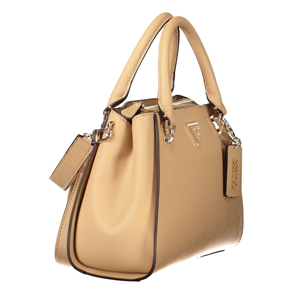 Guess Noelle II Satchel Bag Beige