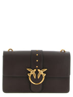 Pinko Love One Classic Crossbody Bag Dark Brown