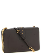 Pinko Love One Classic Crossbody Bag Dark Brown