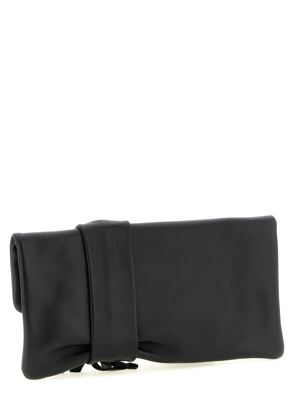 Jimmy Choo Zandra Floral Clutch Black