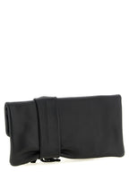 Jimmy Choo Zandra Floral Clutch Black