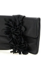 Jimmy Choo Zandra Floral Clutch Black