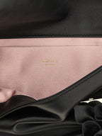 Jimmy Choo Zandra Floral Clutch Black