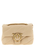 Pinko Mini Love Puff Crossbody Bag Cream