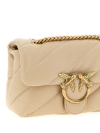 Pinko Mini Love Puff Crossbody Bag Cream