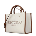 Jimmy Choo Avenue Large Tote Bag Natural Taupe