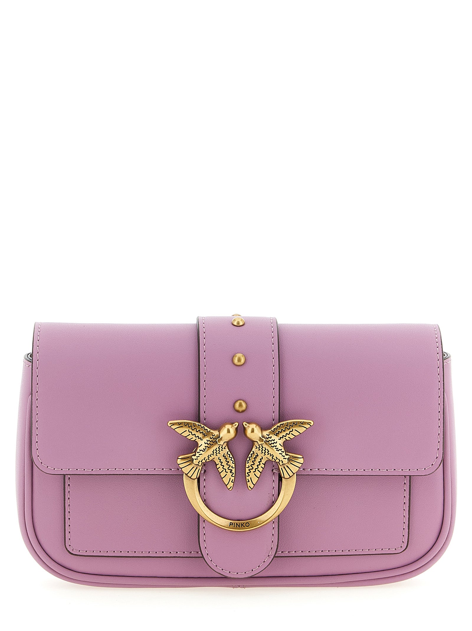 Pinko Pocket Love One Mini Crossbody Bag Lilac