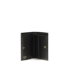 Ferragamo Gancini Black Leather Wallet