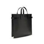 Valentino Garavani Antibes Medium Black Leather Tote Bag