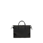 Valentino Garavani Large Antibes Black Leather Top Handle Bag
