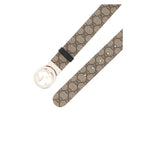 Gucci GG Monogram Canvas Belt