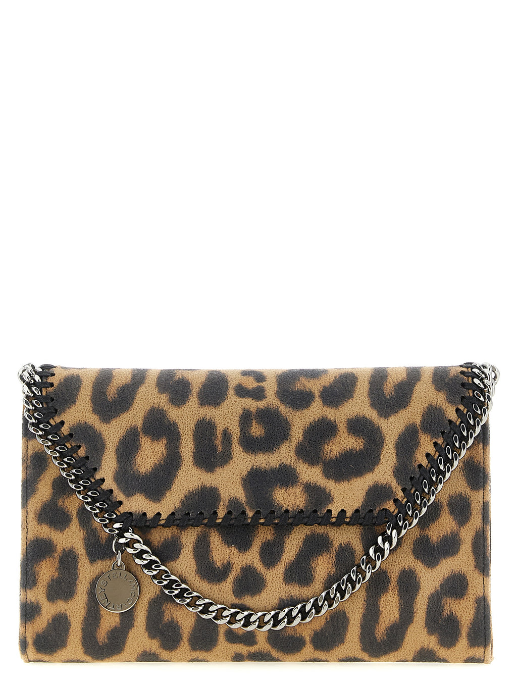 Stella McCartney Falabella Leopard Clutch Bag